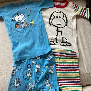 Hanna Andersson Snoopy pajama sets
